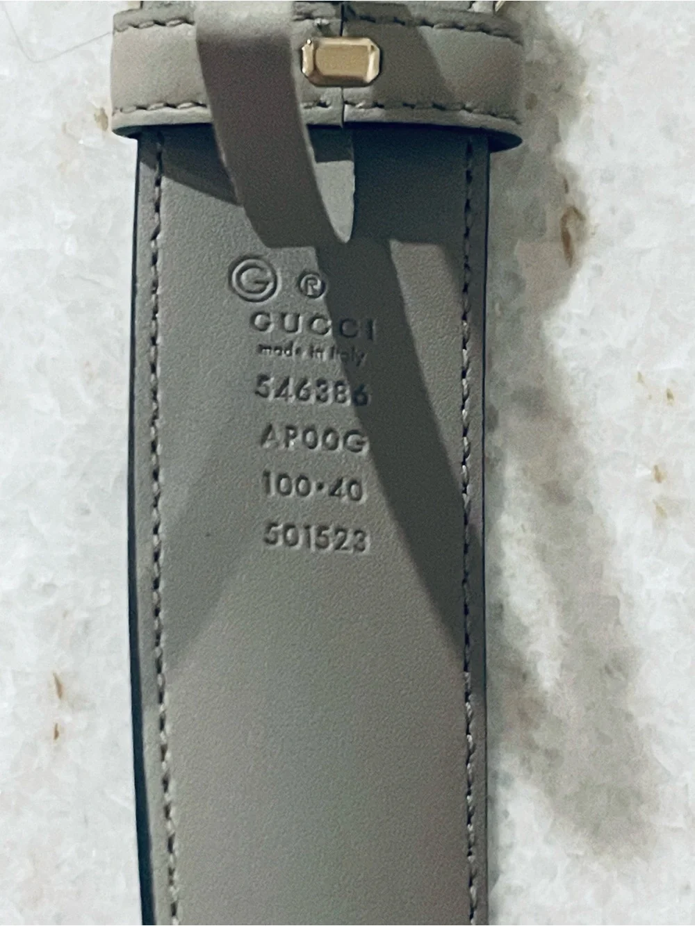 Gucci gucci~interlocking gray